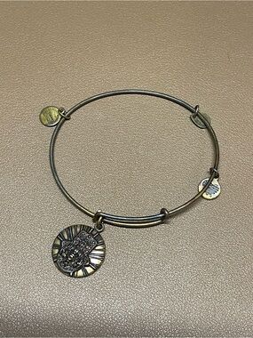 Alex and Ani "Hand of Fatima" Medallion Bangle